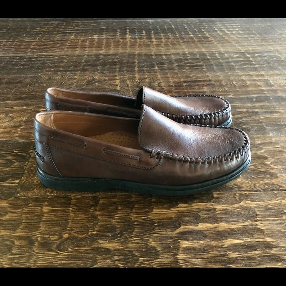 ❌SOLD❌ Dockers Brown Leather Loafers - Size 11M (NWOT) - Picture 7 of 11